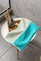 Jacquard Terry Hand Towel, 100% Egyptian Cotton, (50×100 cm) – Turquoise from Nit