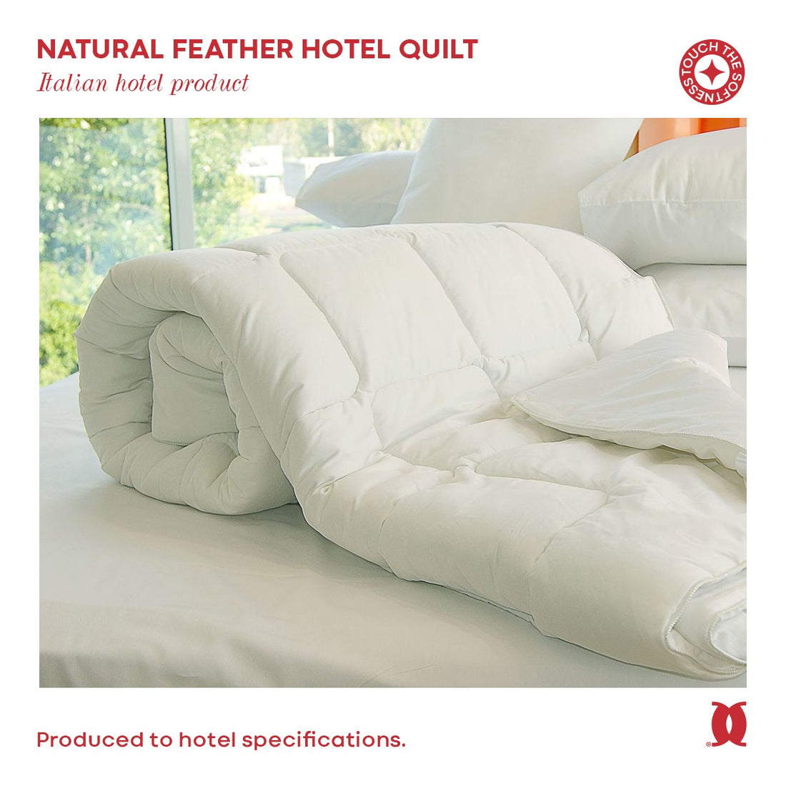 Cushino Luxury Natural Feather Duvet – Hotel-Quality Warmth & Comfort