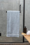 Nit Grey Terry Towel – 100% Egyptian Cotton – 70×140 cm